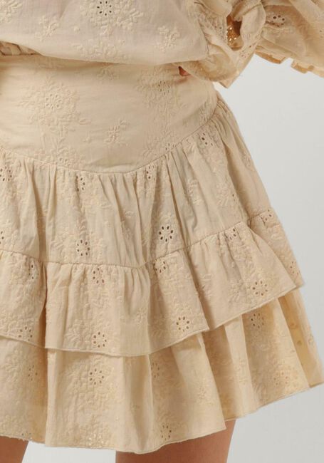 Beige STUDIO AMAYA Minirock KIM - large