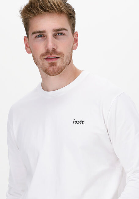 Weiße FORÉT T-shirt WIND LONGSLEEVE - large