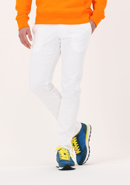 Weiße TOMMY HILFIGER Chino BLEECKER TH FLEX SATIN - large