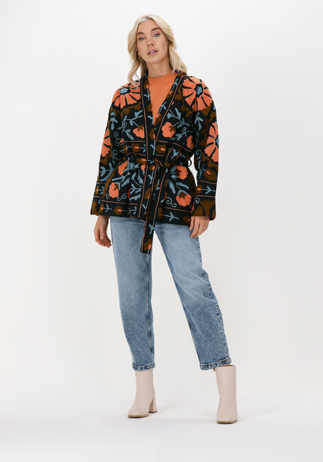 Schwarze SISSEL EDELBO Kimono MARLENE SUZANI JACKET - large