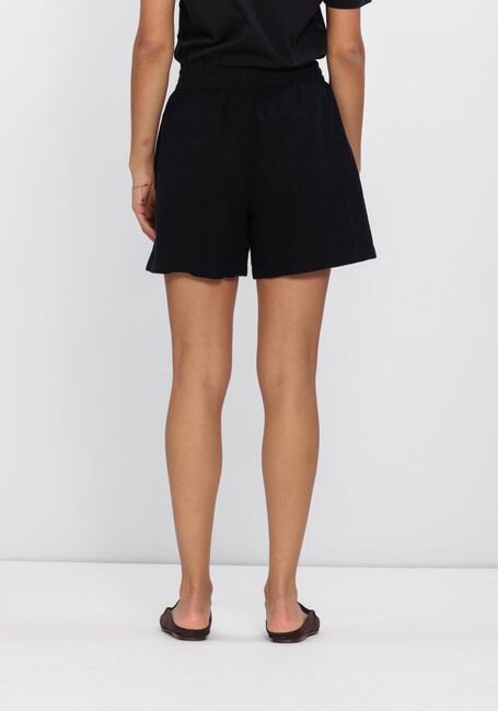 Schwarze SELECTED WOMEN Kurze Hose SLFLUISA-LINNIE LINEN BLEND SHORT - large