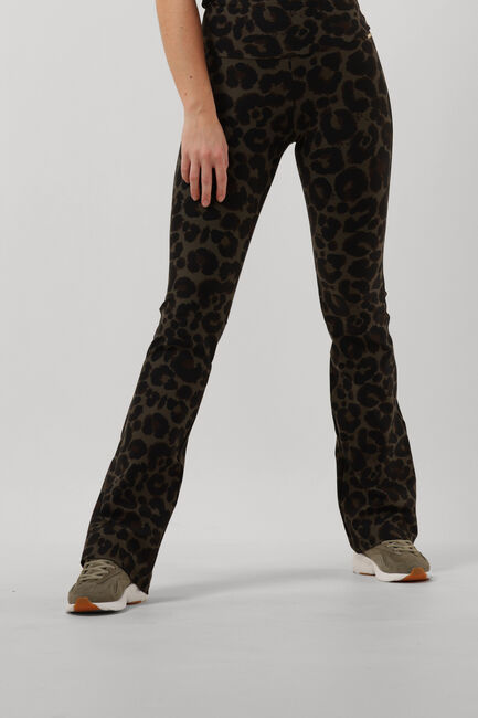 Grüne DEBLON SPORTS Schlaghose CELINE FLARED LEGGINGS - large