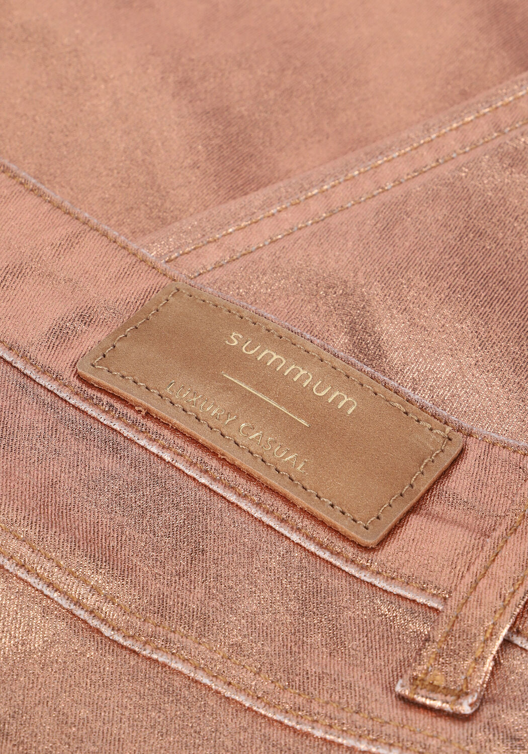 Orangene SUMMUM Slim fit jeans SKINNY FOIL COATED TWILL - large