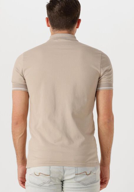 Beige GENTI Polo-Shirt POLO 3 BUTTON SS J2001-1212 - large