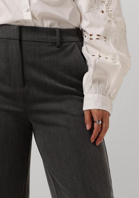 Dunkelgrau Y.A.S. Weite Hose YASLIKKA HW WIDE PANTS - large