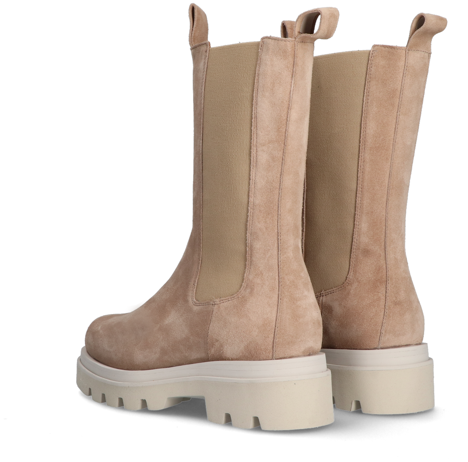 beige chelsea boots