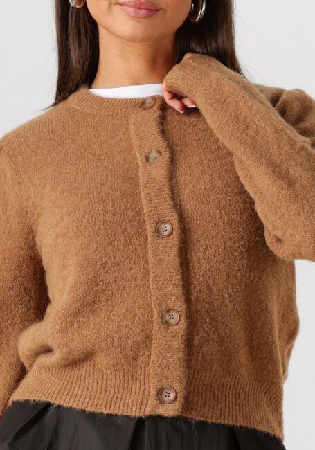 Braune MSCH COPENHAGEN Pullover MSCHMIABELLE HOPE CARDIGAN - large