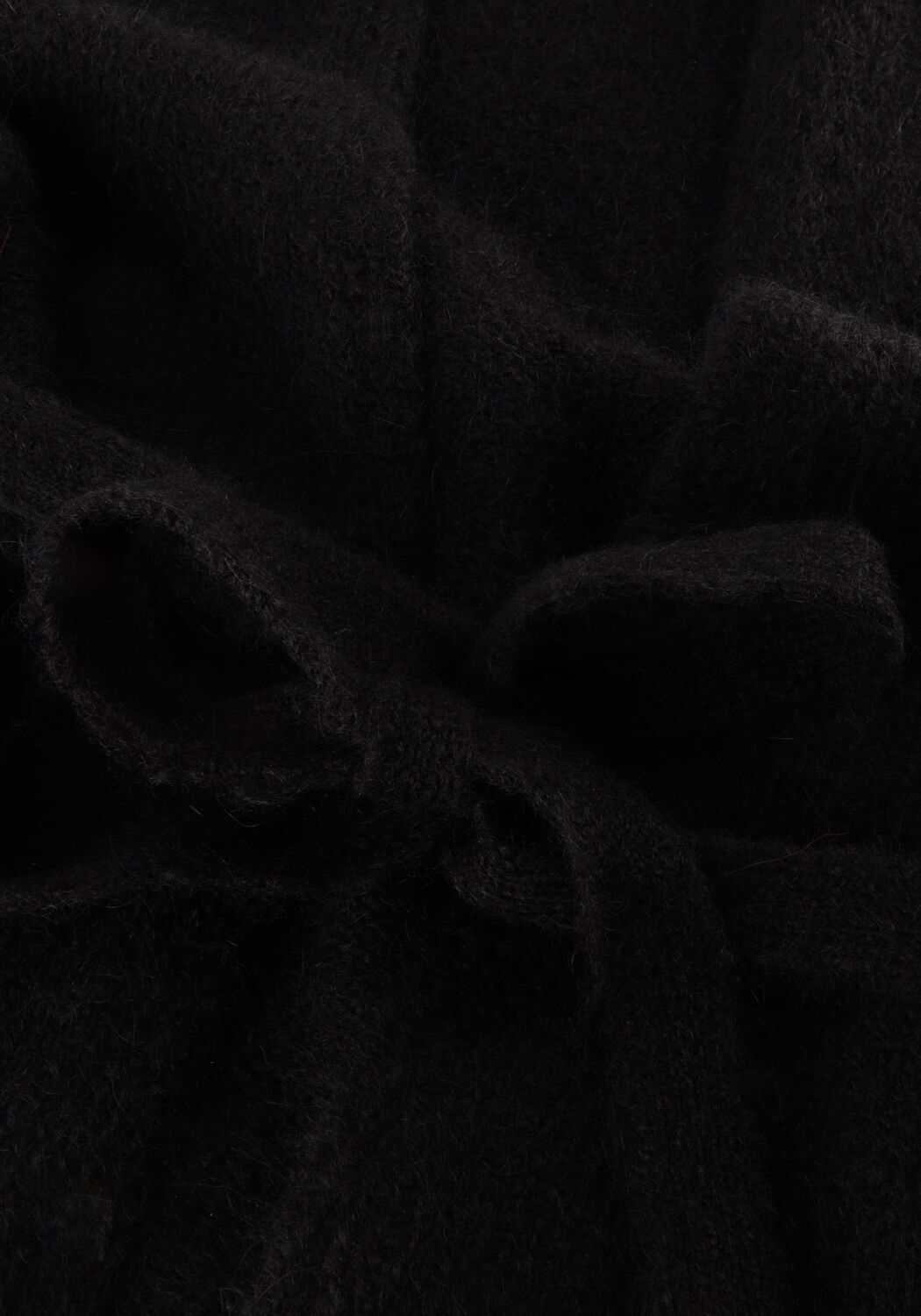 Schwarze SELECTED WOMEN Pullover SLFGABELLA LS KNIT BELT CARDIGAN - large