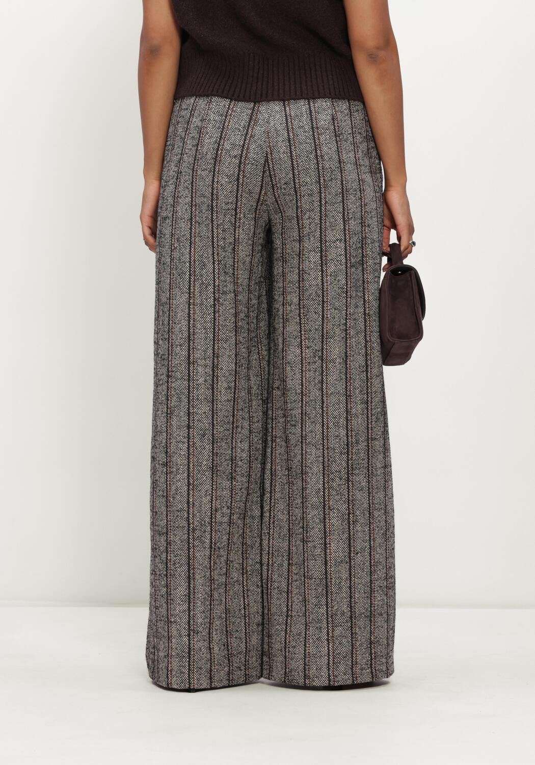 Graue CAROLINE BISS Weite Hose 4577 - large