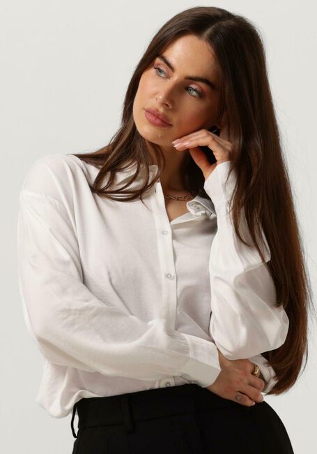 Ecru MSCH COPENHAGEN Blusen MSCHSANDELINE MALUCA SHIRT - large