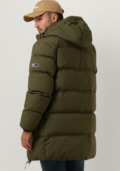 Grüne TOMMY JEANS Parkas TJM ESSENTIAL DOWN PARKA - large