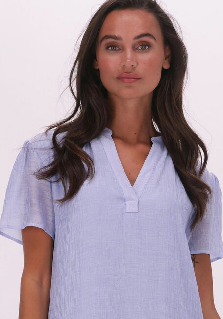 Hellblau SIMPLE Minikleid SOLO - large