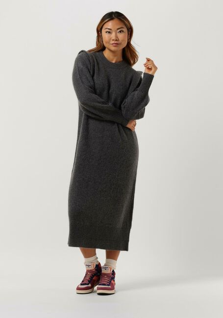 Graue LEVETE ROOM Midikleid LR-CILLE 27 DRESS - large