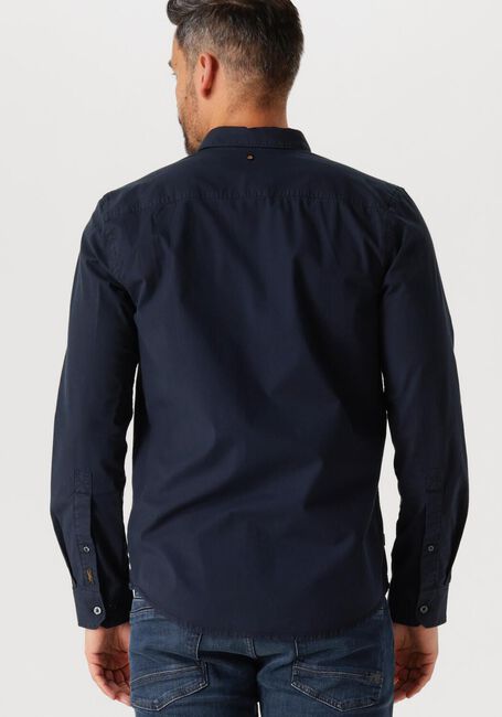 Blaue PME LEGEND Casual-Oberhemd LONG SLEEVE SHIRT LIGHT GD POPLIN STRETCH - large