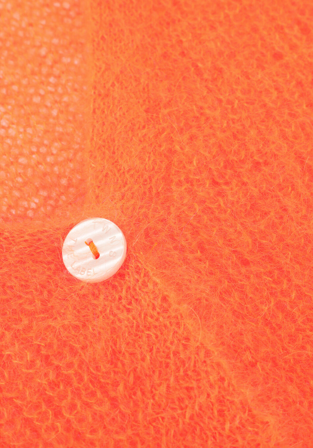 Orangene TWNS Strickjacke ERIE - large