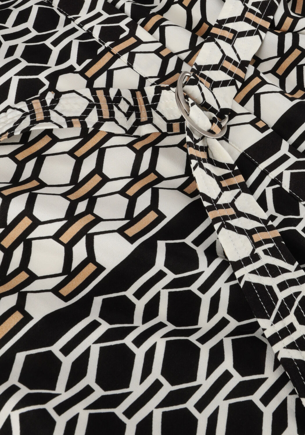 Schwarze NUKUS Midikleid AMELIA DRESS GRAPHIC - large