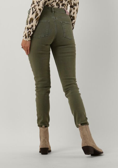 Olive SCOTCH & SODA Skinny jeans HAUT SKINNY JEANS - GARMENT DYED COLOURS - large