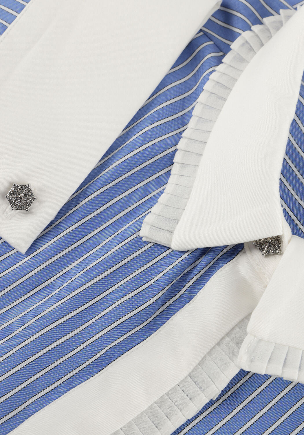 Blaue BRUUNS BAZAAR Blusen BORASSUSBBZIANA SHIRT - large