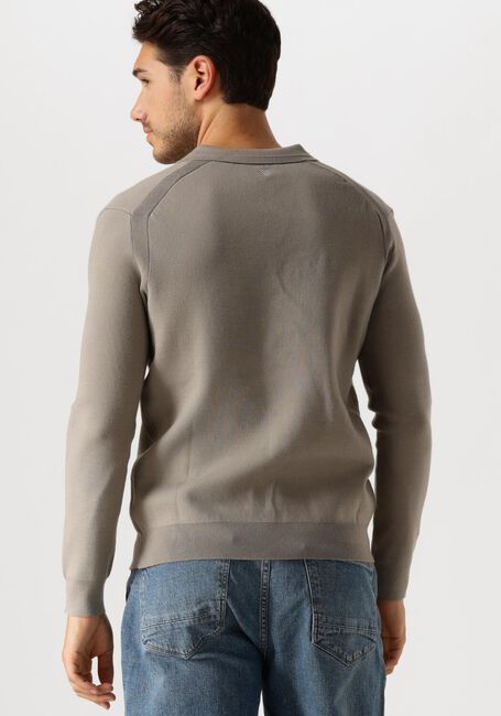 Taupe PURE PATH Polo-Shirt REGULAR FIT KNITWEAR POLO808 - large