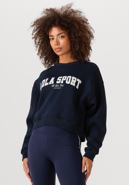 Dunkelblau THE LOLA CLUB Pullover JADE SWEATER - large