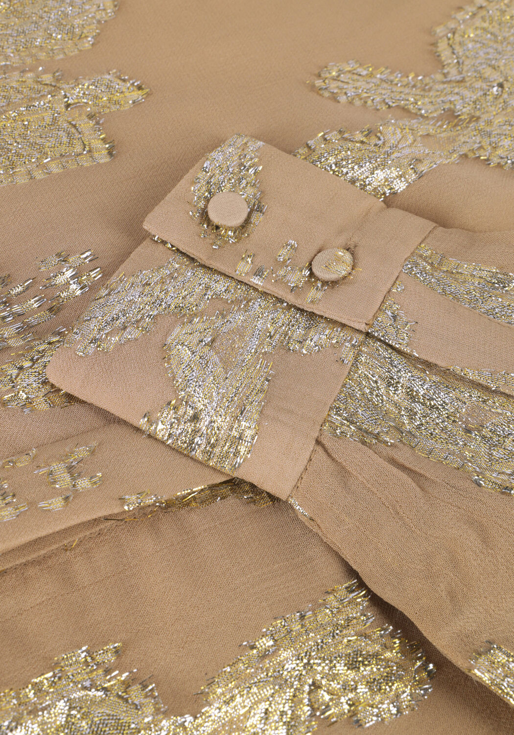 Sand BRUUNS BAZAAR Blusen BOTTLEBRUSH CORINNAS SHIRT - large