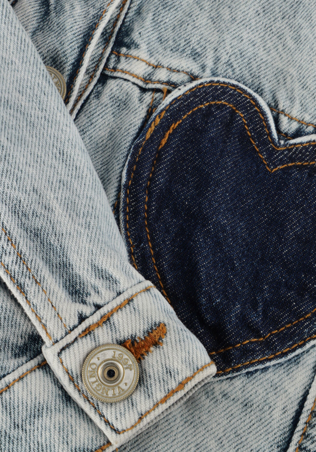 Hellblau VINGINO Jeansjacke TORI HEART - large
