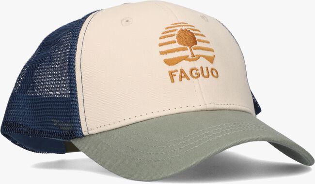 Grüne FAGUO Kappe TRUCKER CAP HEADS COTTON - large