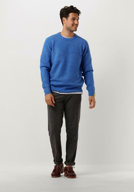Blaue SCOTCH & SODA Pullover REGULAR FIT SOFTY-KNIT MELANGE PULL - large
