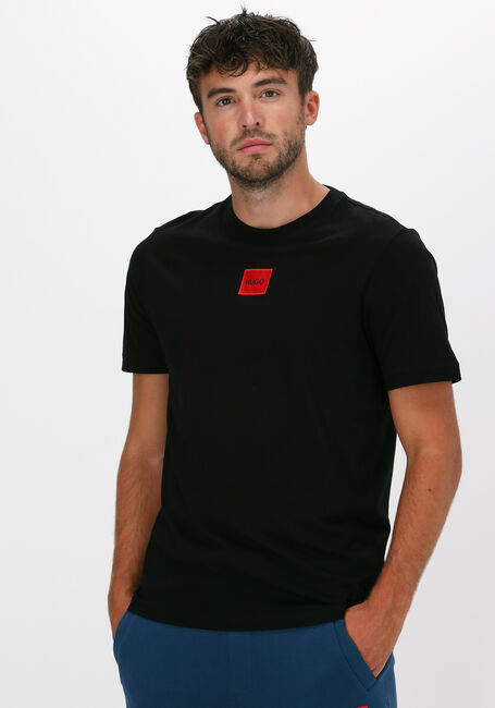 Schwarze HUGO T-shirt DIRAGOLINO212 10229761 - large