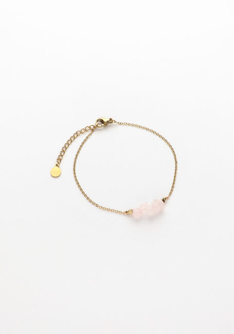 Goldfarbene NOTRE-V Armband ARMBAND GLAS STEEN - large