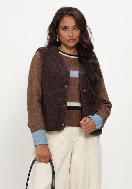 Braune OBJECT Gilet OBJELLA WAISTCOAT NOOS - large