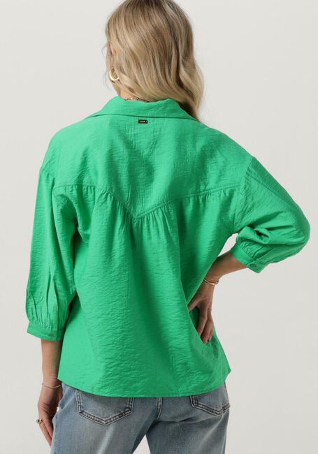 Grüne POM AMSTERDAM Blusen VIOLET LUSH GREEN BLOUSE - large