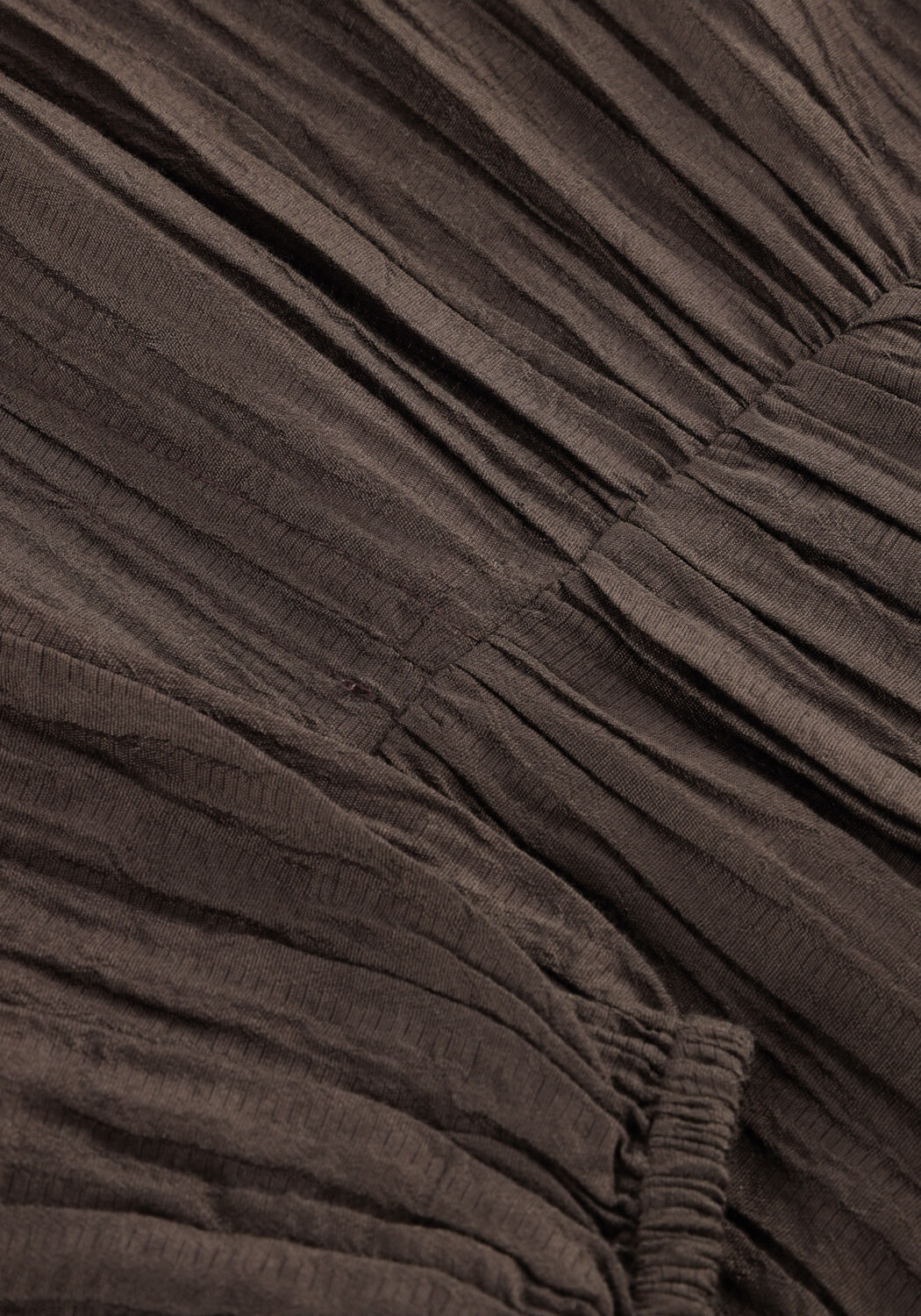 Braune NEO NOIR Maxikleid SILFI CREPE DRESS - large