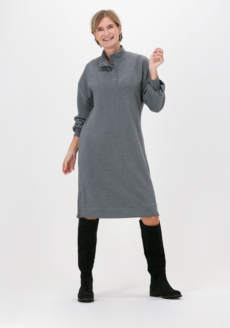 Graue SIMPLE Midikleid BLAIR - large