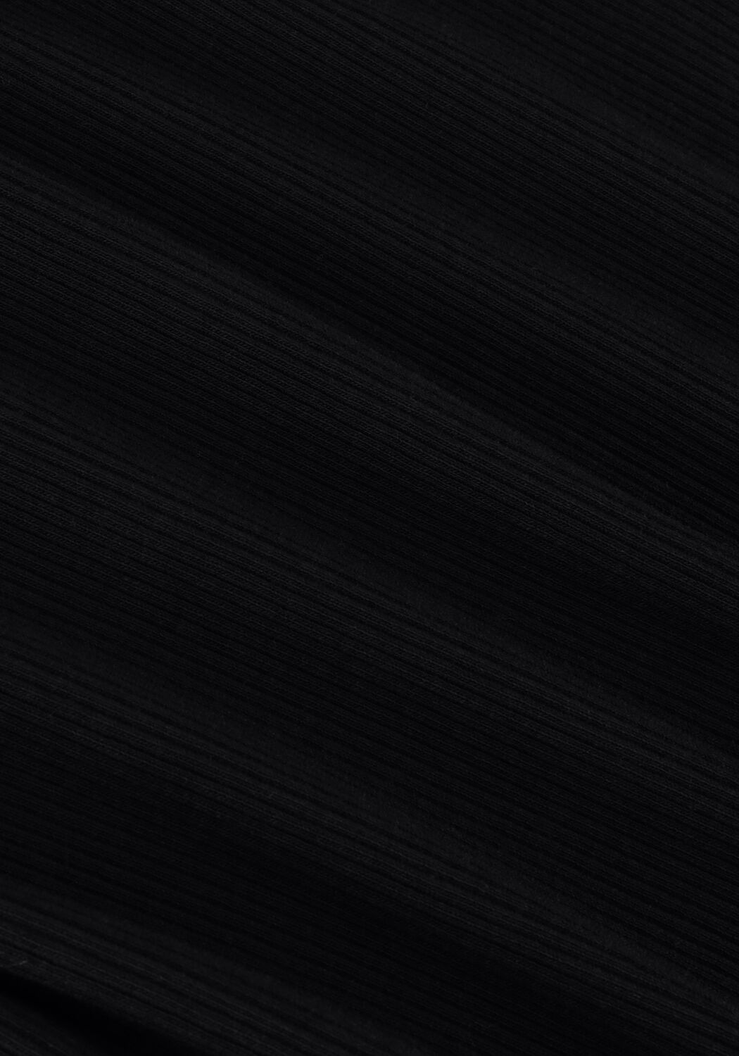 Schwarze SCOTCH & SODA Top MOCK NECK RIBBED SLIM-FIT TOP - large