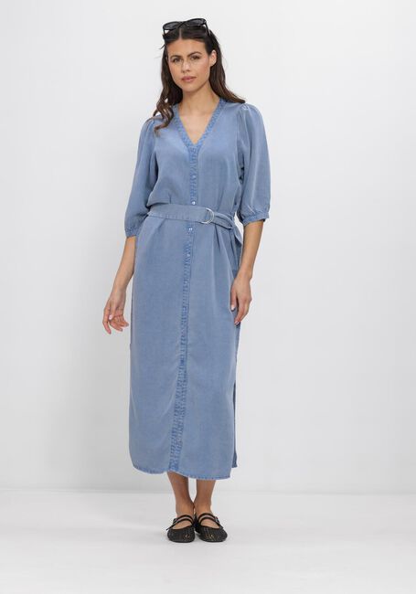 Blaue FREEBIRD Kleider DNM-TENCELL-26-1 - large