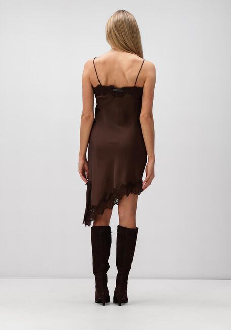Braune HAUTE L'AMITI&Eacute; Kleider NAOMI ASYM LINGERIE DRESS - large