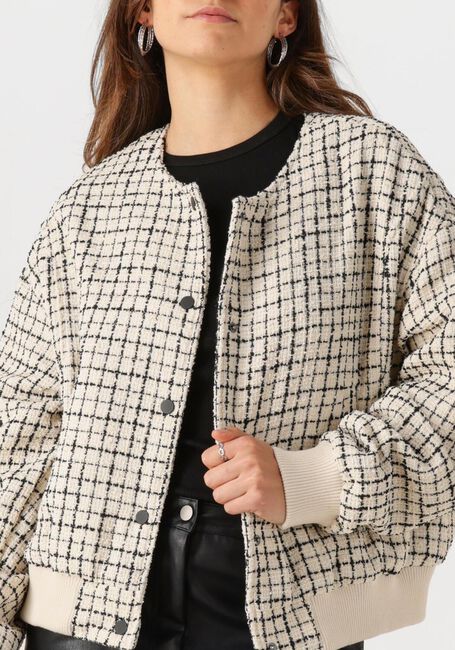 Ecru WITHBLACK Jack WBLMAIA BOUCLE JACKET - large