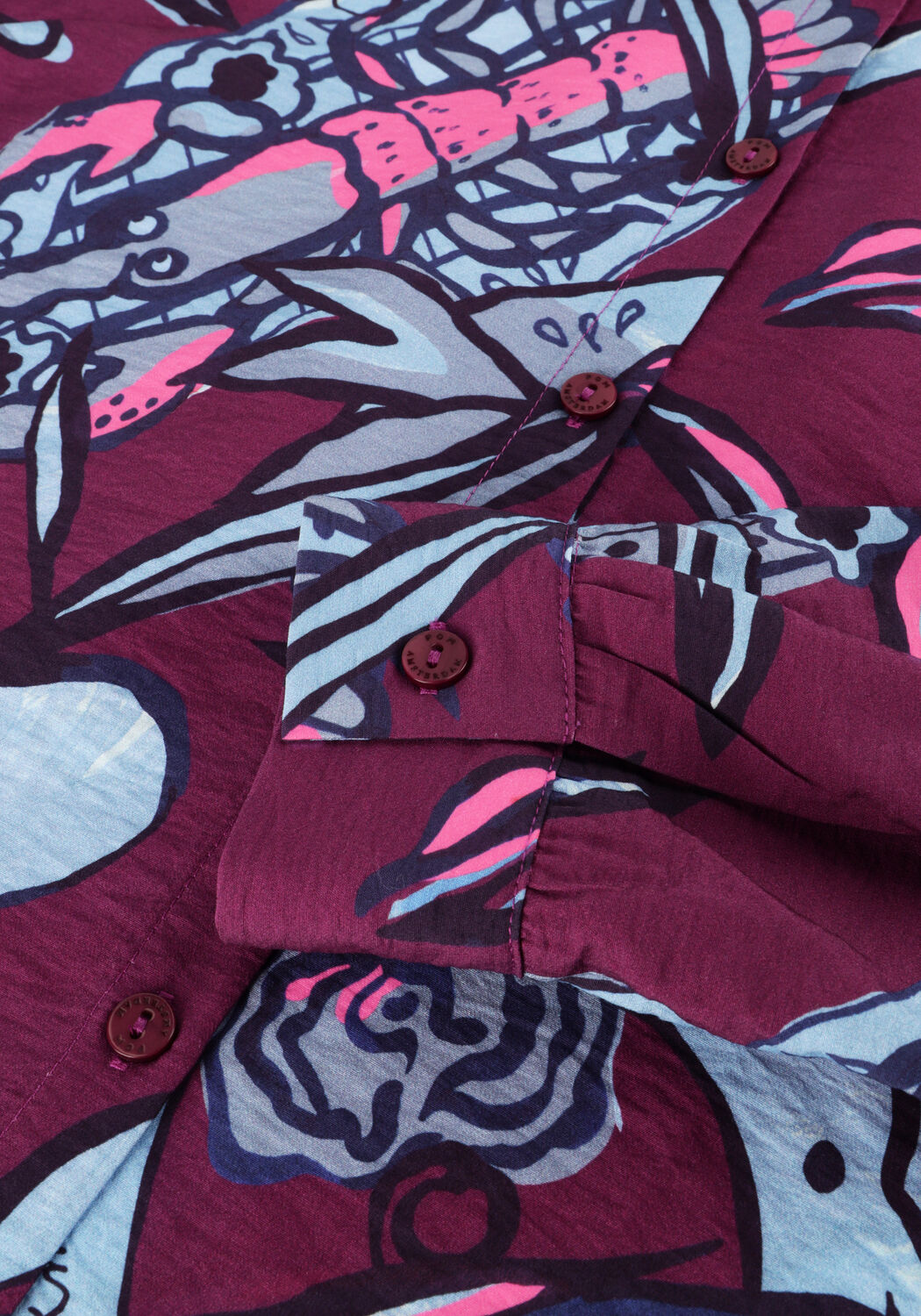 Lilane POM AMSTERDAM Casual-Oberhemd BLOUSE - MILA MYSTIC DINNER - large