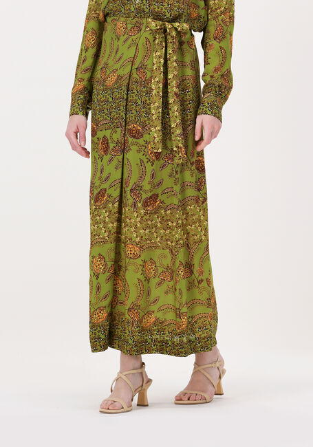 Grüne VANILIA Maxirock LONG PRINTED WRAP SKIRT - large