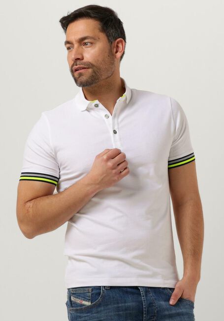 Weiße GENTI Polo-Shirt J7008-1219 - large
