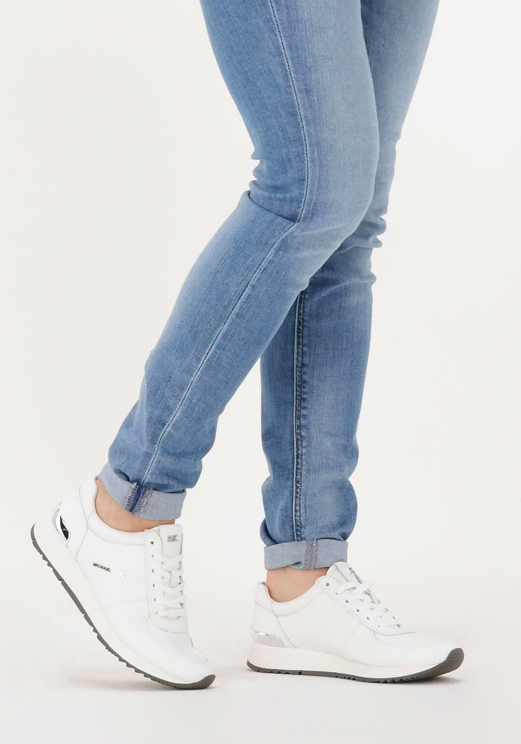 Wei&szlig;e MICHAEL KORS Sneaker Low ALLIE TRAINER - large