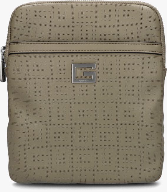 Taupe GUESS Umhängetasche HIDE CROSSBODY FLAT - large