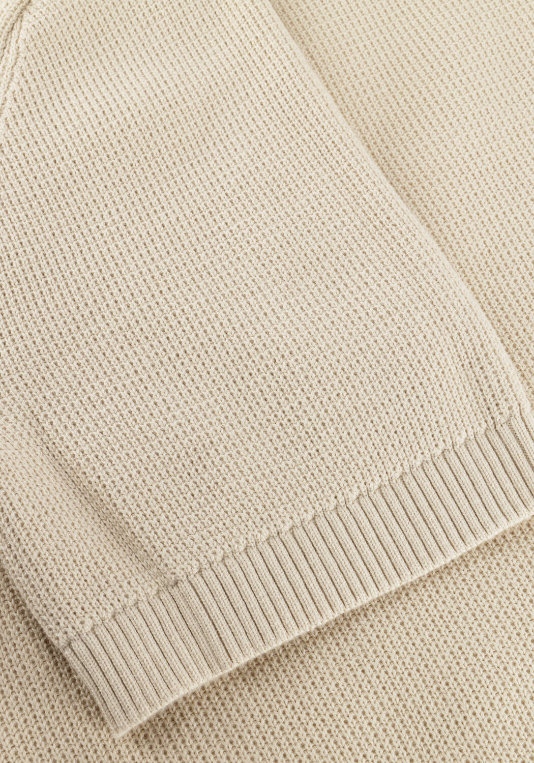 Creme SELECTED MEN Polo-Shirt SLHDANE SS KNIT RELAXED POLO NOOS - large