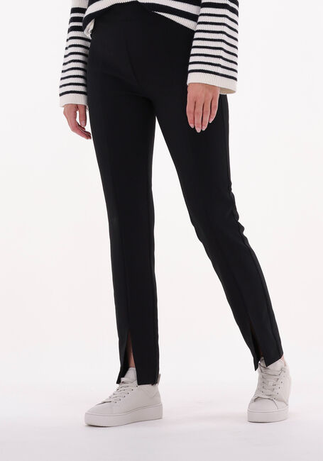 Schwarze SECOND FEMALE Hose FIQUE TROUSERS - large