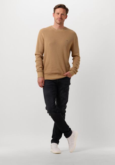 Khaki TOMMY HILFIGER Pullover REFINED STRUCTURE CR - large
