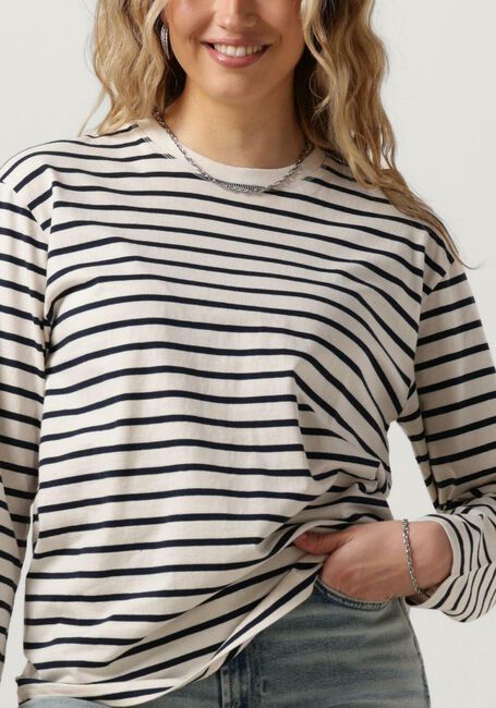 Blaue ENVII Tops & T-shirts ENKULLA LS STRIPE 5310 - large