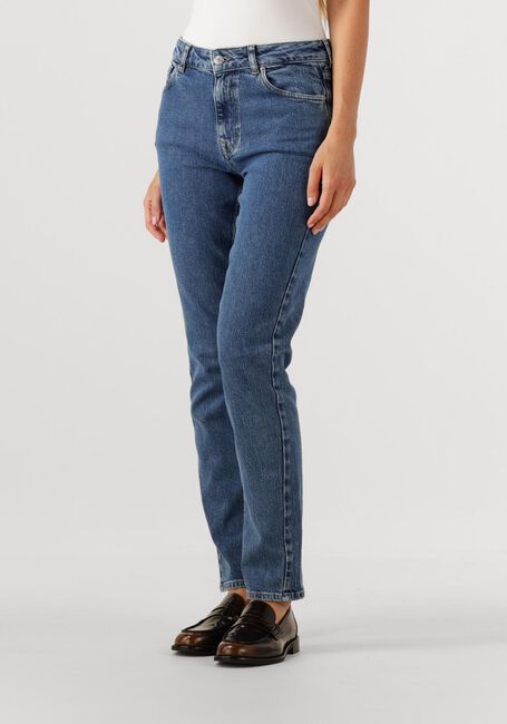 Dunkelblau SELECTED FEMME Slim fit jeans SLFSLIM BEA-KORI MW JEANS - large