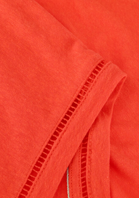 Orangene SCOTCH & SODA Top V-NECK LADDER DETAIL LOOSE FIT T-SHIRT - large