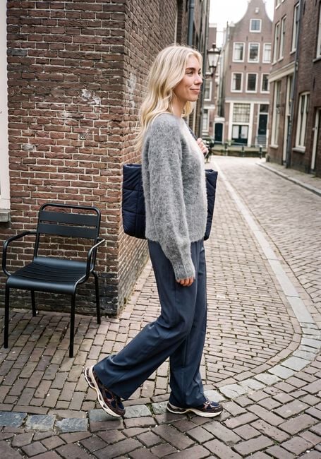 Graue MSCH COPENHAGEN Pullover MSCHTILA SALMIA PULLOVER - large